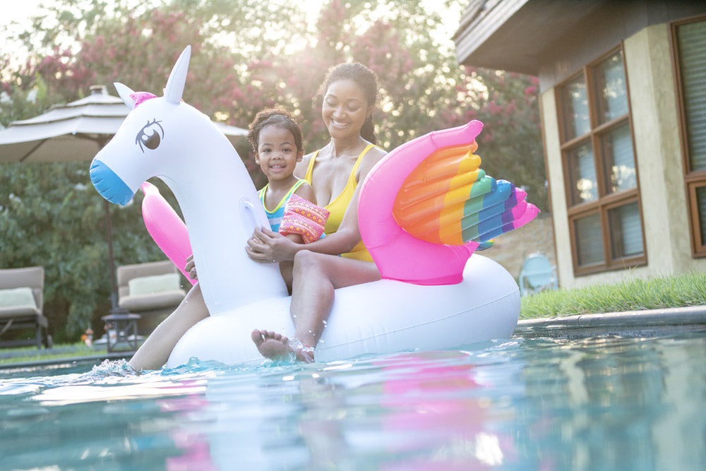 Salt water store inflatable pool