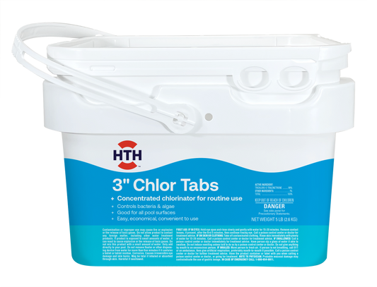 HTH™ Pool Care 3" Chlor Tabs: Wrapped Chlorine Tablets