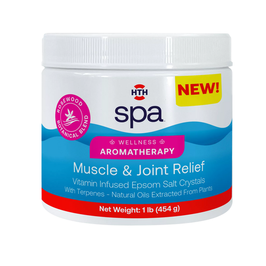 hth aromatherapy spa muscle relief 1 lb front