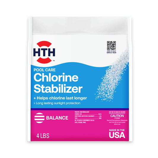 HTH™ Pool Care Chlorine Stabilizer