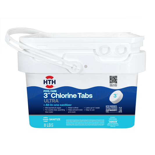 HTH™ Pool Care 3" Chlorine Tabs Ultra: 3 Inch Chlorine Tabs