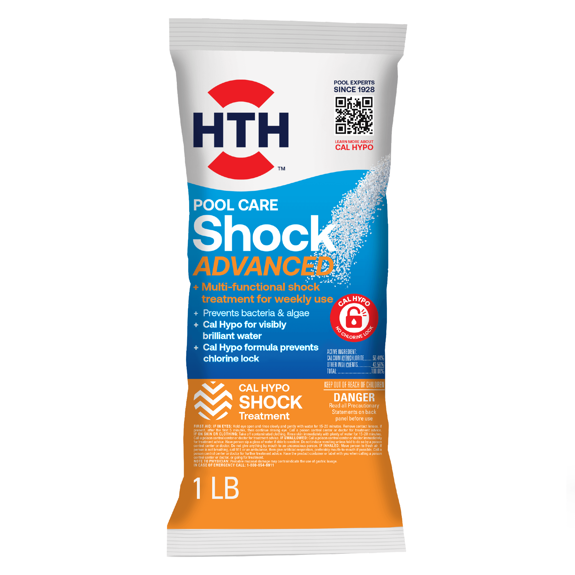 HTH™ Pool Care Shock Advanced: Pool Shock for Algae | HTH Pools