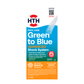 A bag of HTH Pools Green to Blue Advanced Shock treatment
