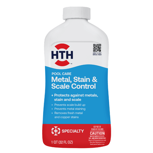 HTH™ Pool Care Metal, Stain & Scale Control: Pool Metal Remover