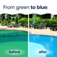 HTH™ Pool Care Green to Blue Advanced: Blue Pool Shock