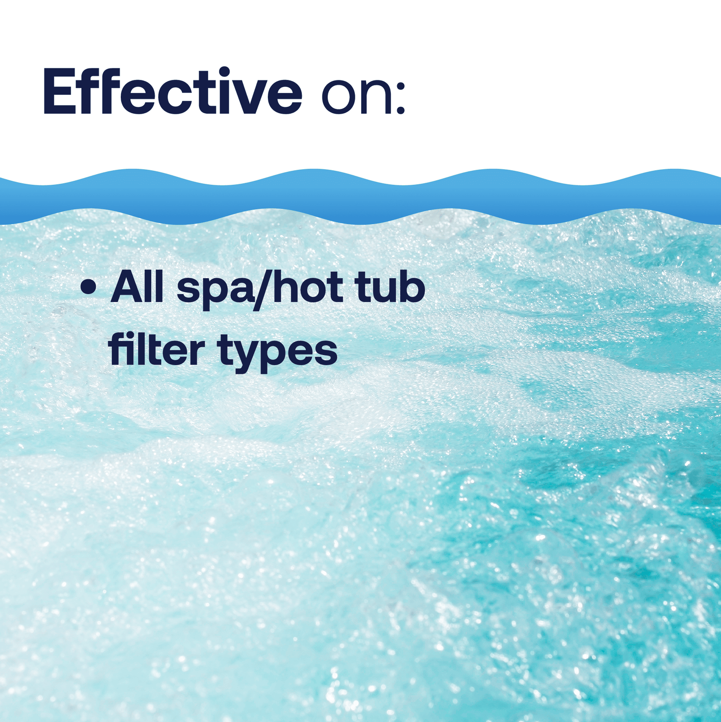 HTH spa™ Care Filter Cleaner: Hot Tub Filter Cleaner