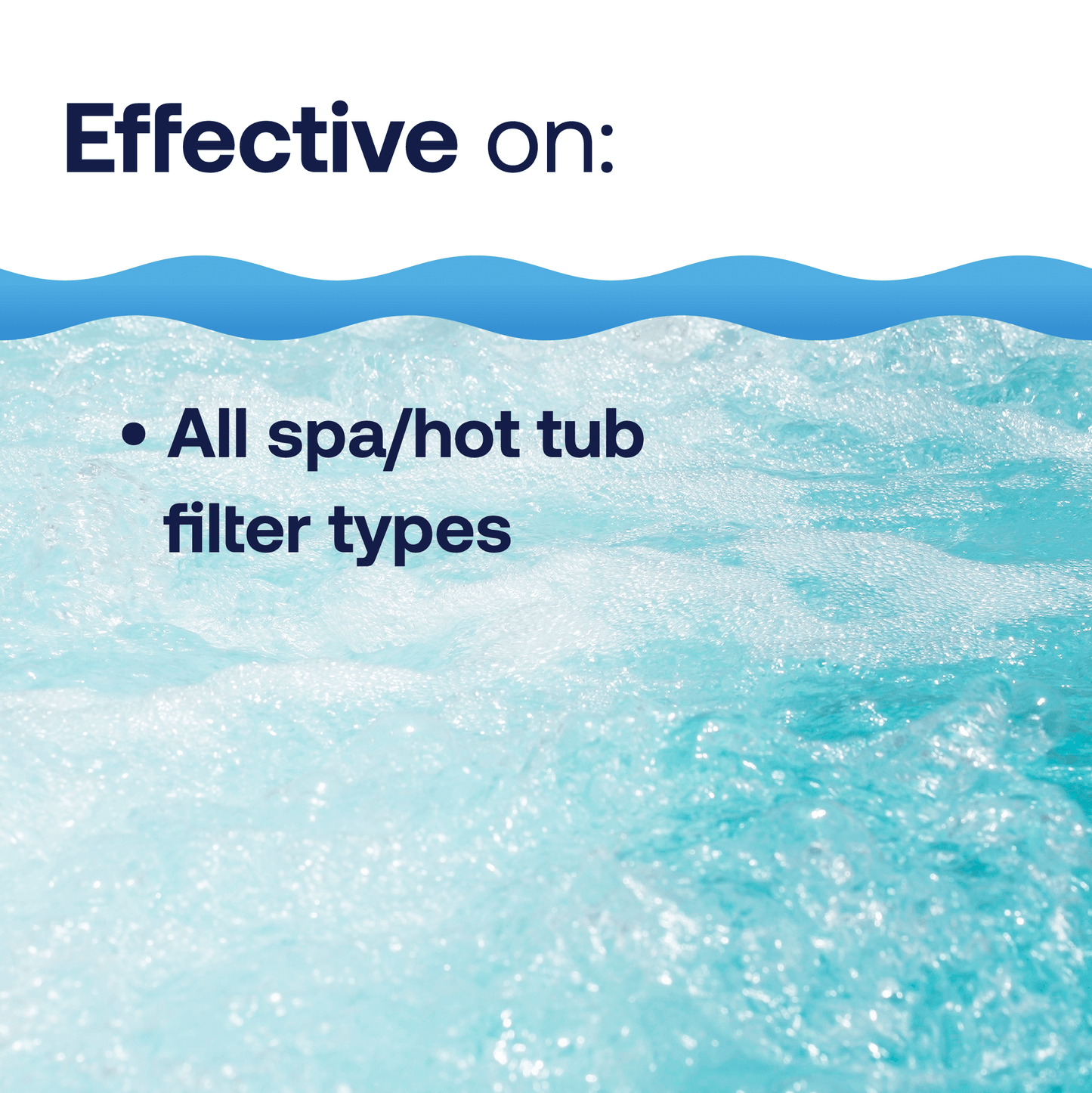 HTH spa™ Care Filter Cleaner: Hot Tub Filter Cleaner