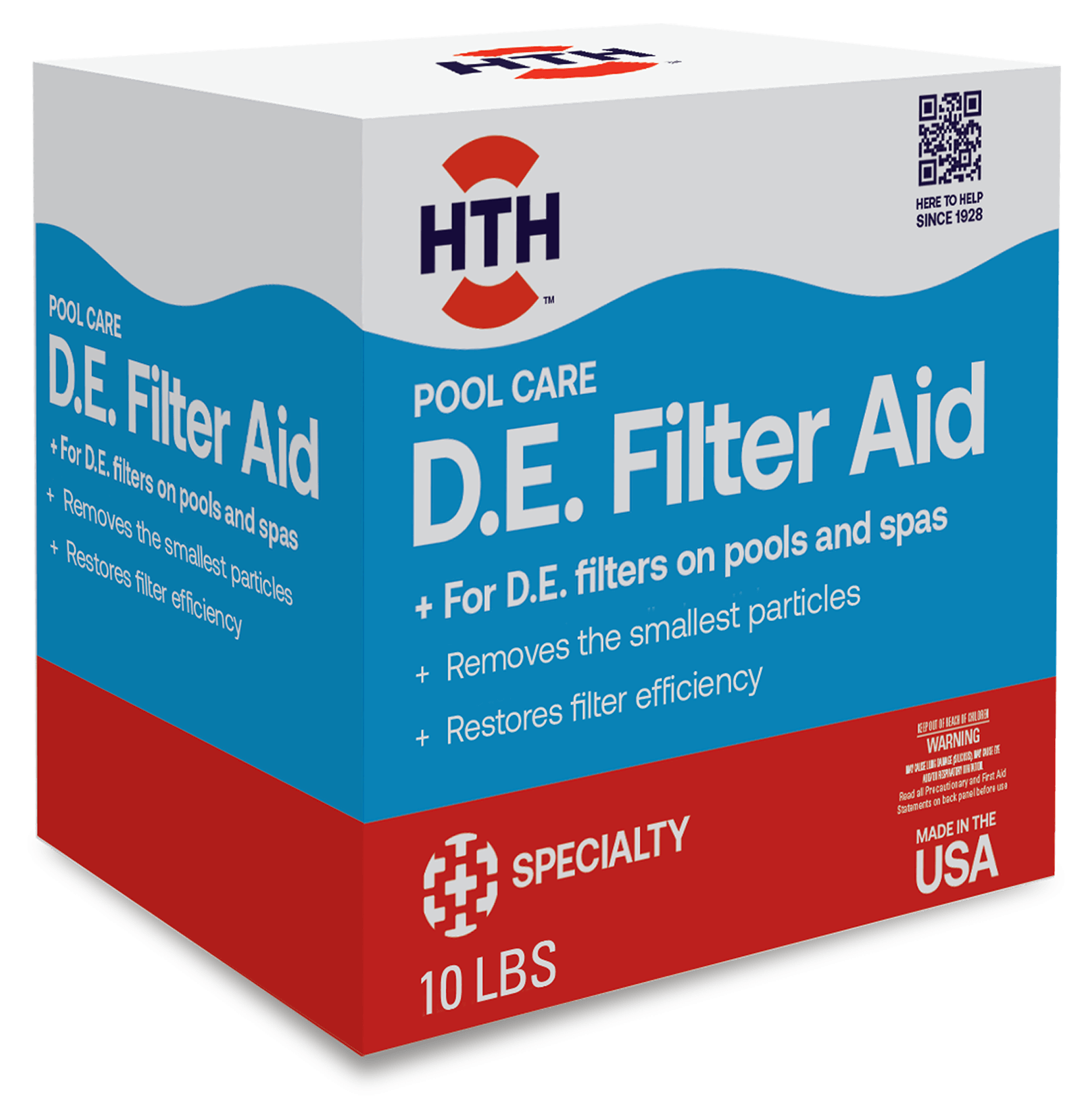 HTH™ Pool Care D.E. Filter Aid: DE Pool Filter Powder | HTH Pools