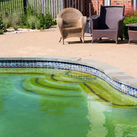 How to Turn Green Water Blue