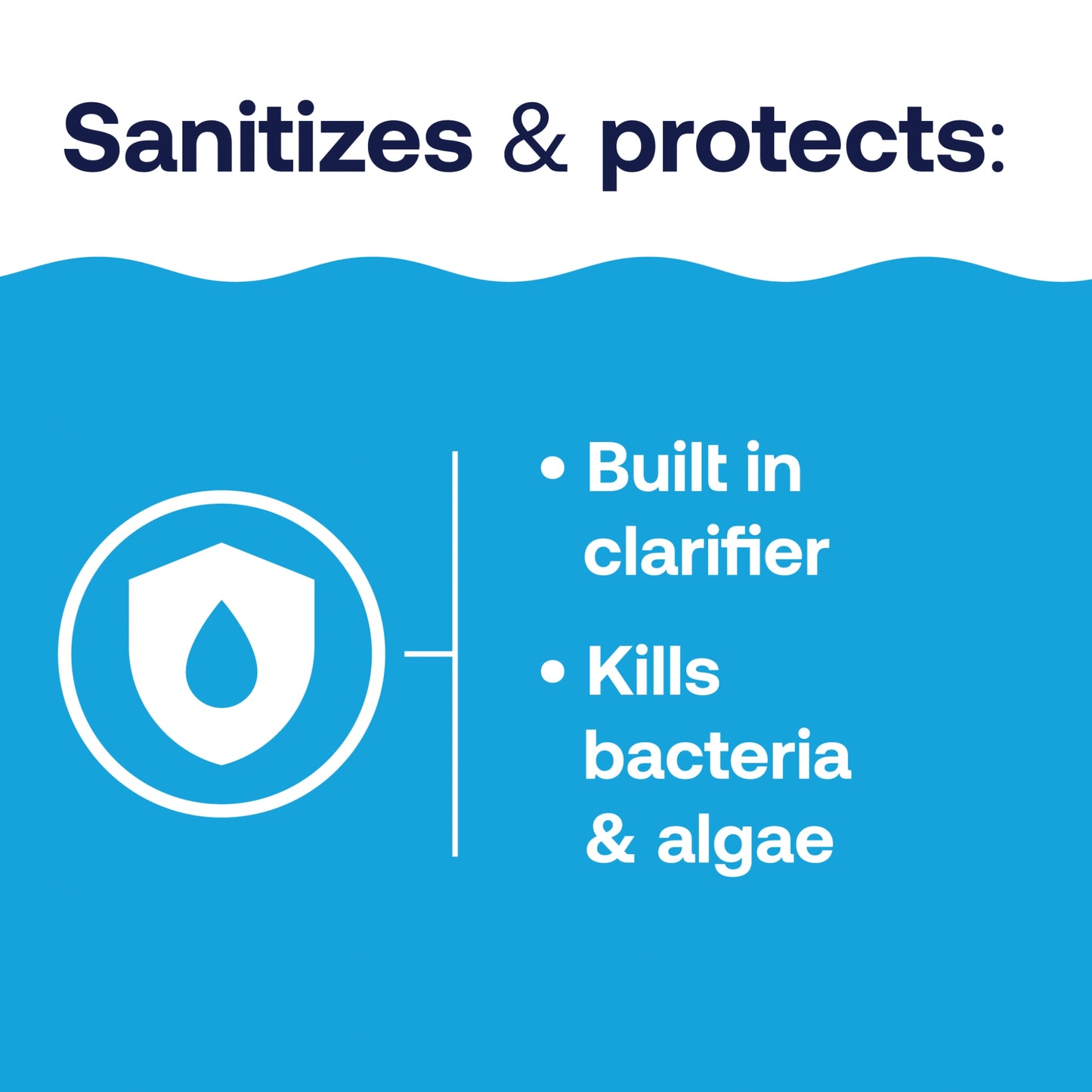 1 inch chlorine tablets clarify water and kill algae