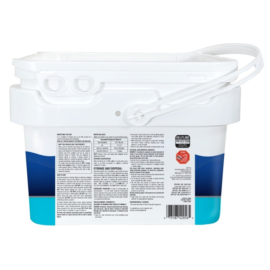 HTH™ Pool Care 3" Chlorine Tabs Ultra: 3 Inch Chlorine Tabs