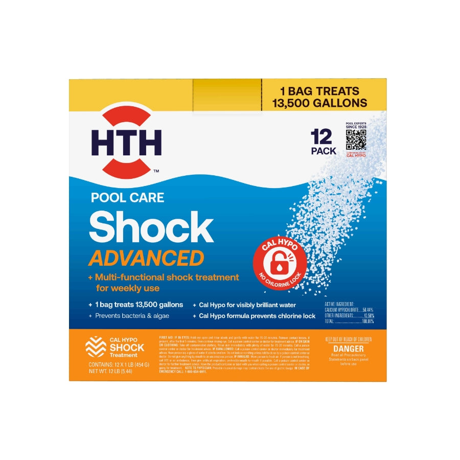 HTH™ Pool Care Shock Advanced: Pool Shock for Algae | HTH Pools
