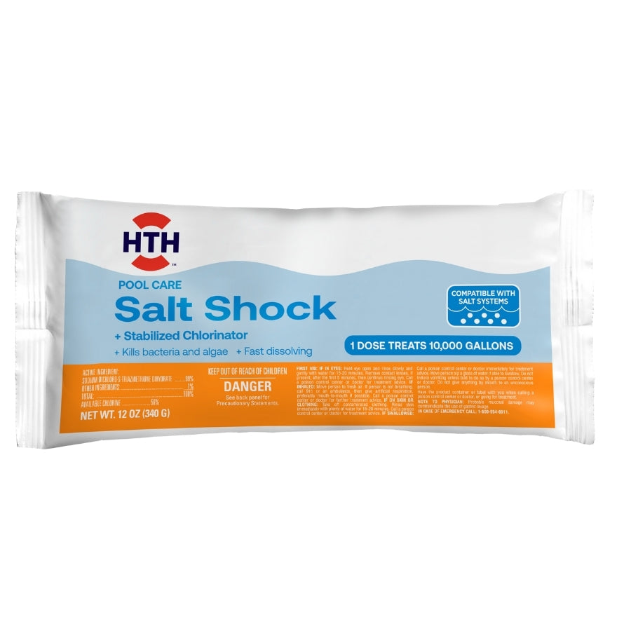 HTH™ Pool Salt Shock: Fast Dissolving Dichlor Shock
