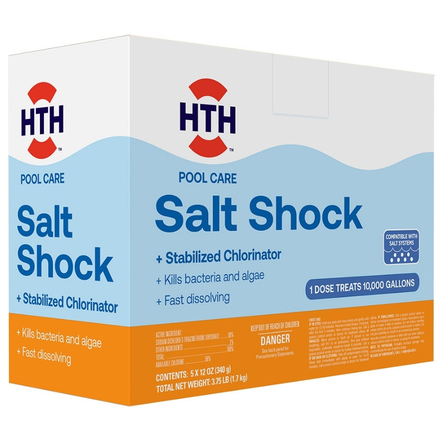 HTH™ Pool Salt Shock: Fast Dissolving Dichlor Shock