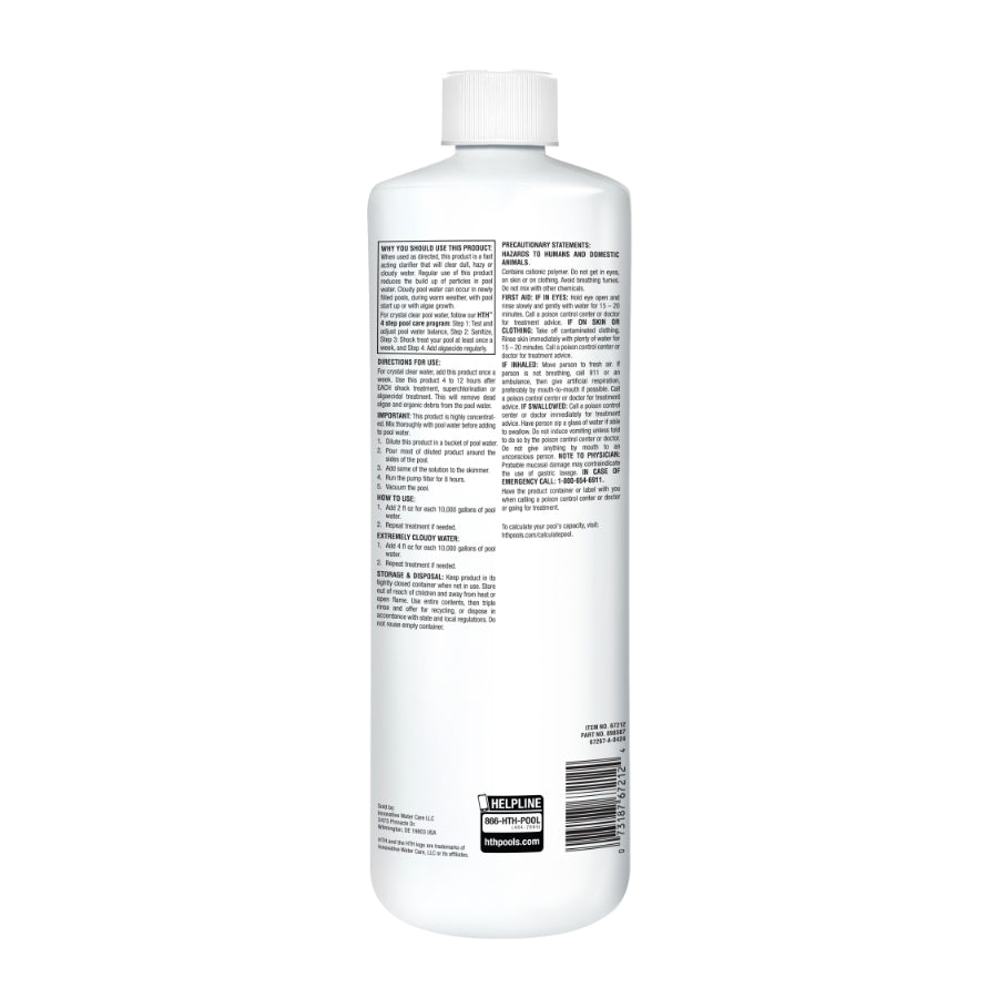 clarifier herbicide label Pool Clarifier for Cloudy Pool Water