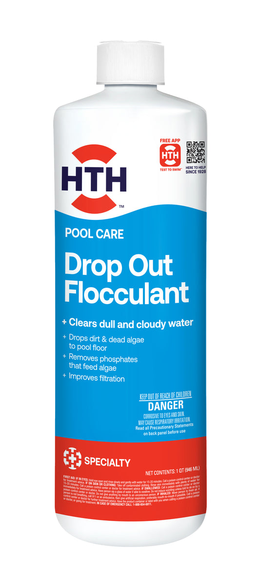 HTH™ Pool Care Drop Out™ Flocculant: Flocculant for Pools