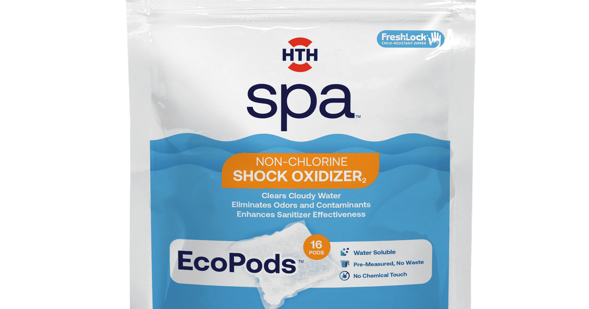Premeasured Non Chlorine Hot Tub Shock Pods | HTH™ Pools – HTH Pools