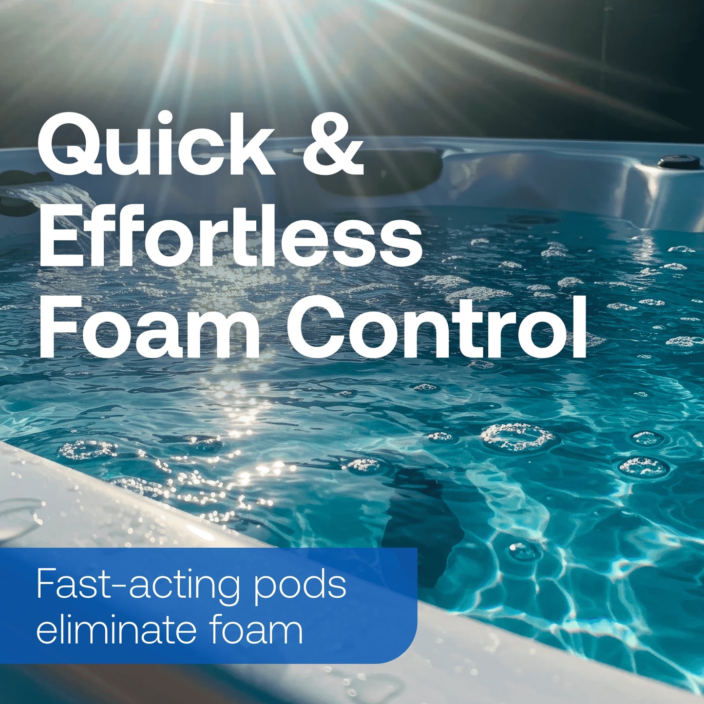 HTH spa™ Care Defoamer EcoPods: Spa Defoamer for Hot Tub