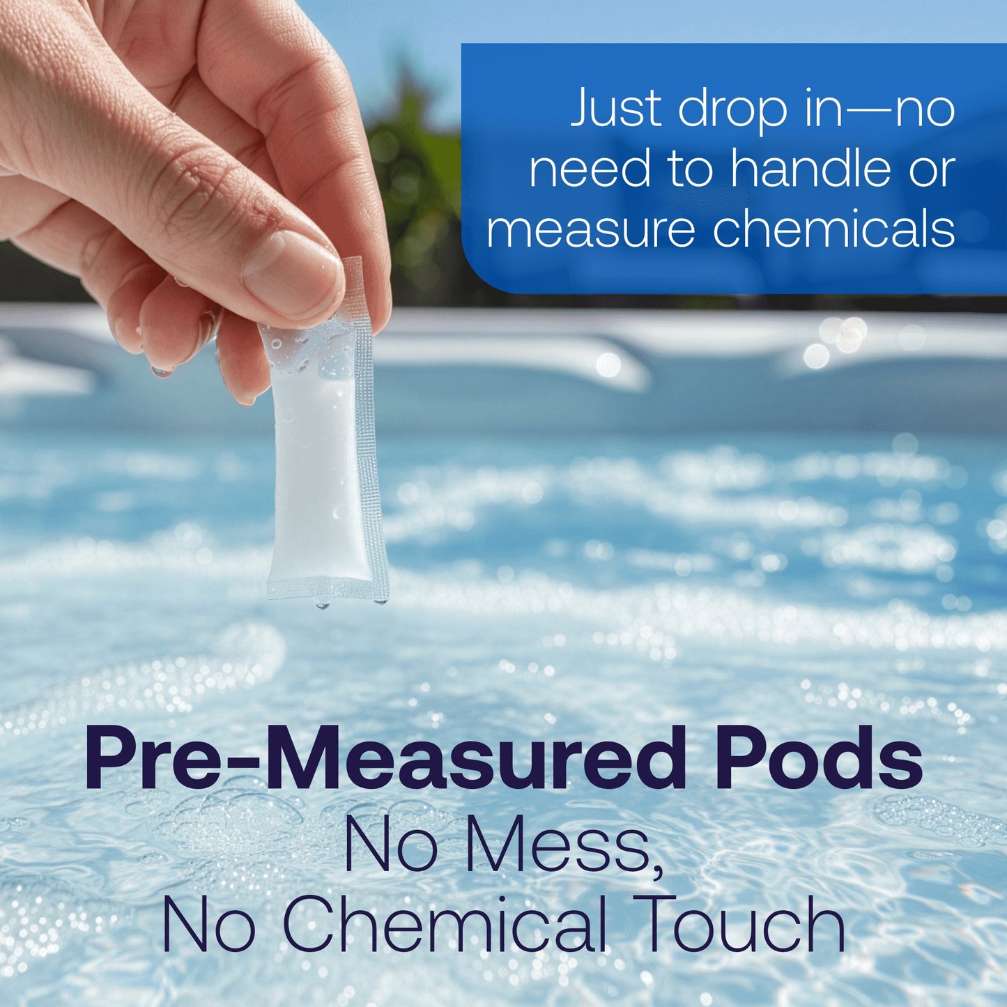 HTH spa™ Care Defoamer EcoPods: Spa Defoamer for Hot Tub