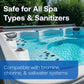 HTH spa™ Care Defoamer EcoPods: Spa Defoamer for Hot Tub