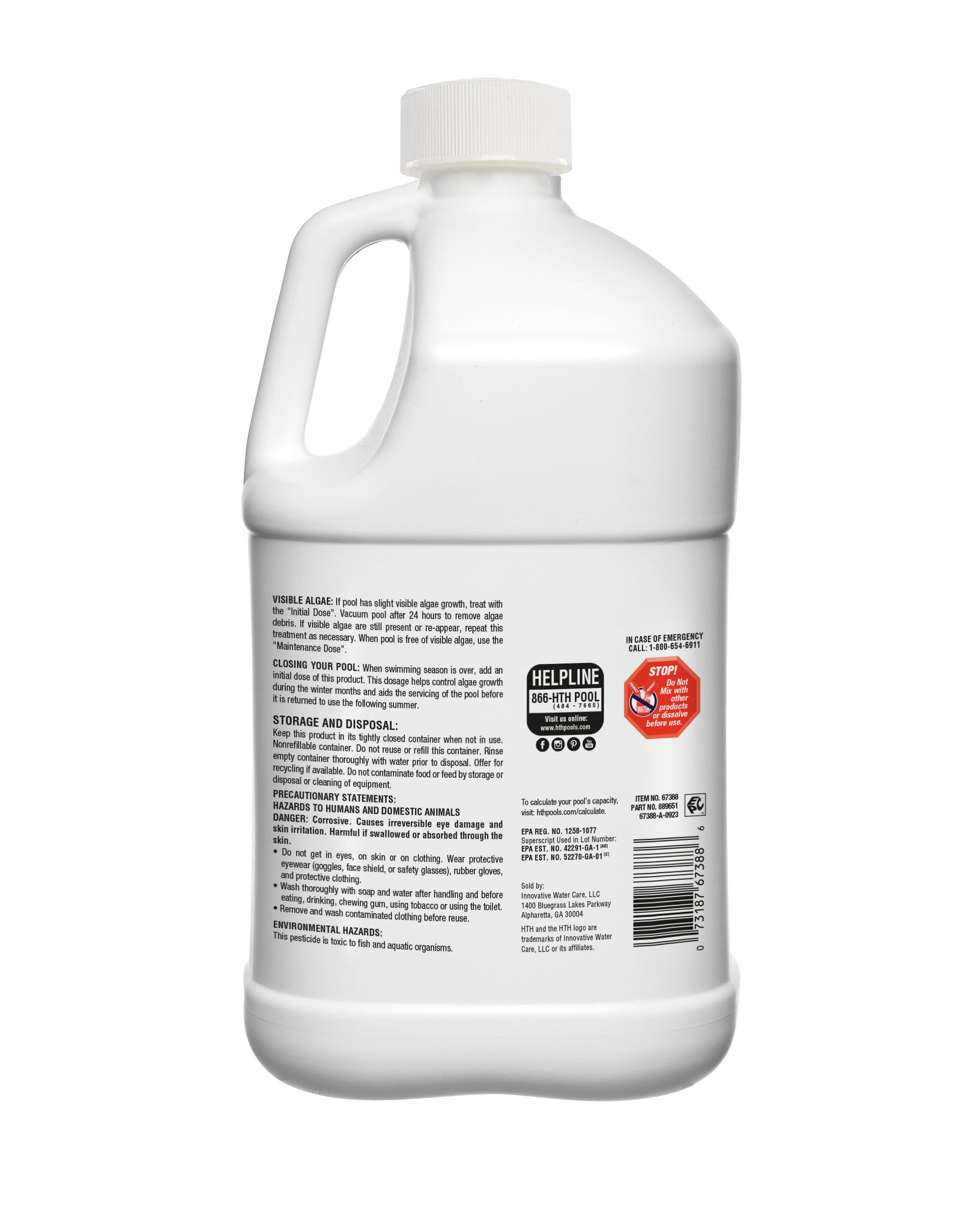HTH™ Pool Care Algae Guard 10: Algae Control for Pools | HTH Pools