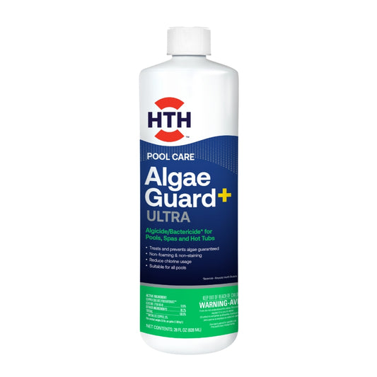 HTH Algae Guard Plus Ultra front of bottle