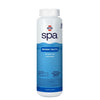 A bottle of HTH spa bromine tablets for spa use, with labeling that includes the product name and information such as 'Iodine Free', 'Chlorine Alternative', and 'Suitable for all Floaters'.