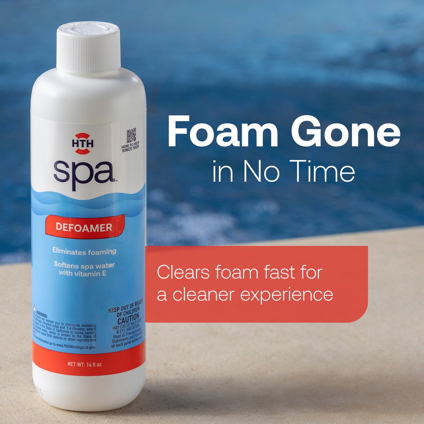 HTH spa™ Care Defoamer: Spa Defoamer