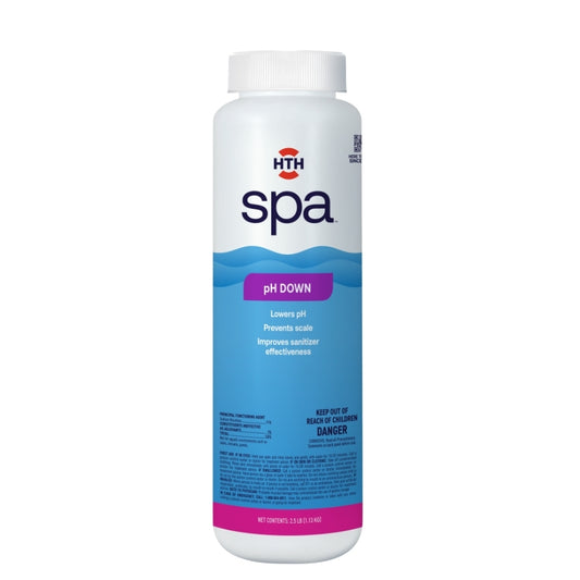 HTH spa™ Care pH Down: Spa pH Decreaser