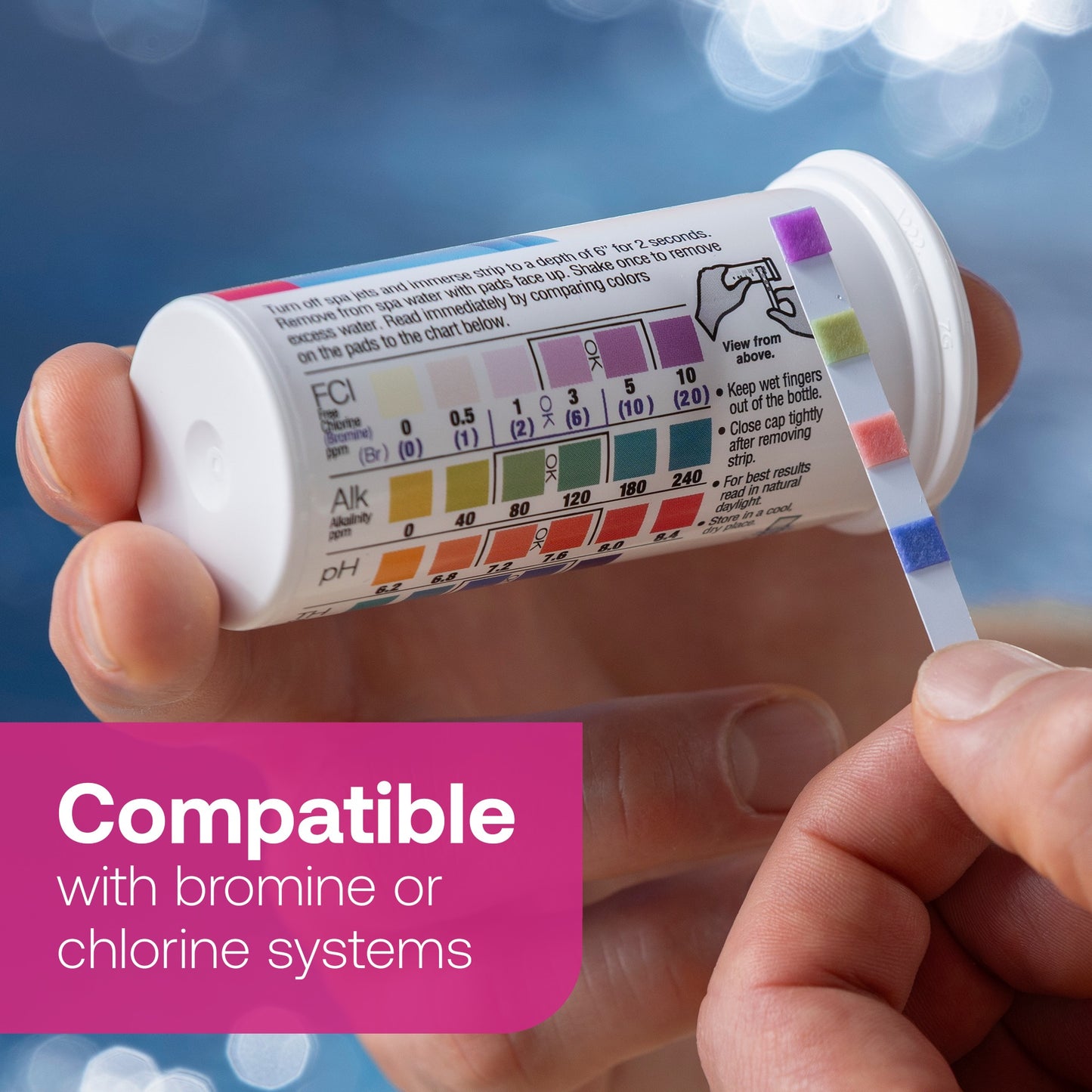 HTH spa™ Care Test Strips: Spa Test Strips