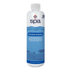 Bottle of HTH Spa Bromine Reserve on a white background