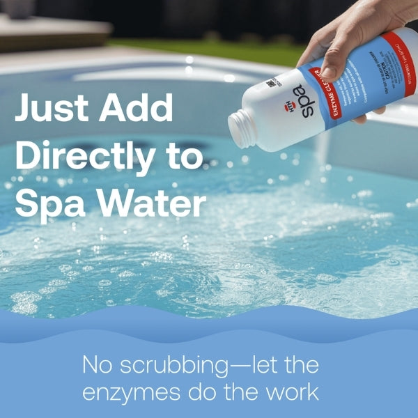 HTH spa™ Care Enzyme Cleaner: Hot Tub Enzyme Cleaner