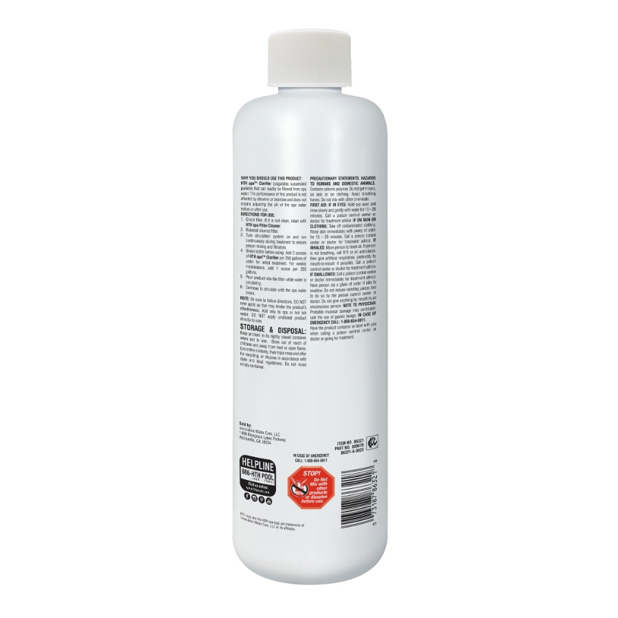 HTH spa™ Care Clarifier: Hot Tub Clarifier