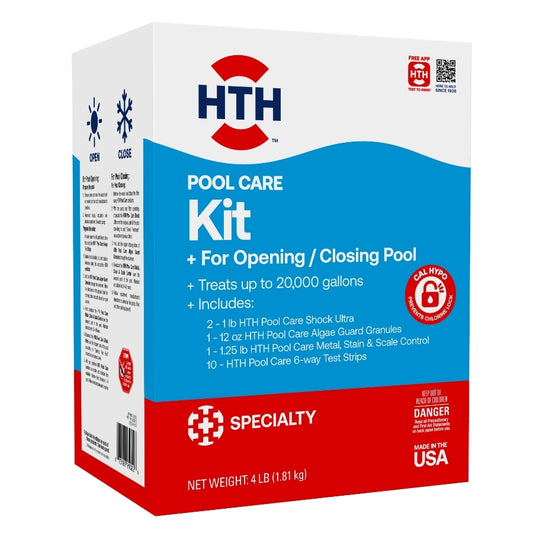 HTH™ Pool Care Kit: Complete Pool Opening & Closing Kit