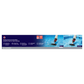 Back of HTH Cordless Handheld Pool and Spa Vacuum packaging highlighting pool and hot tub cleaning capabilities, large-capacity filter, fine particle filtration, cordless operation, and extendable handle.