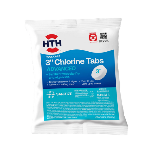 HTH™ Pool Care 3" Chlorine Tabs Advanced