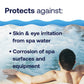 balanced hot tub alkalinity prevents irritation and corrosion