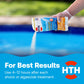 add pool clarifier after shock or algaecide treatment