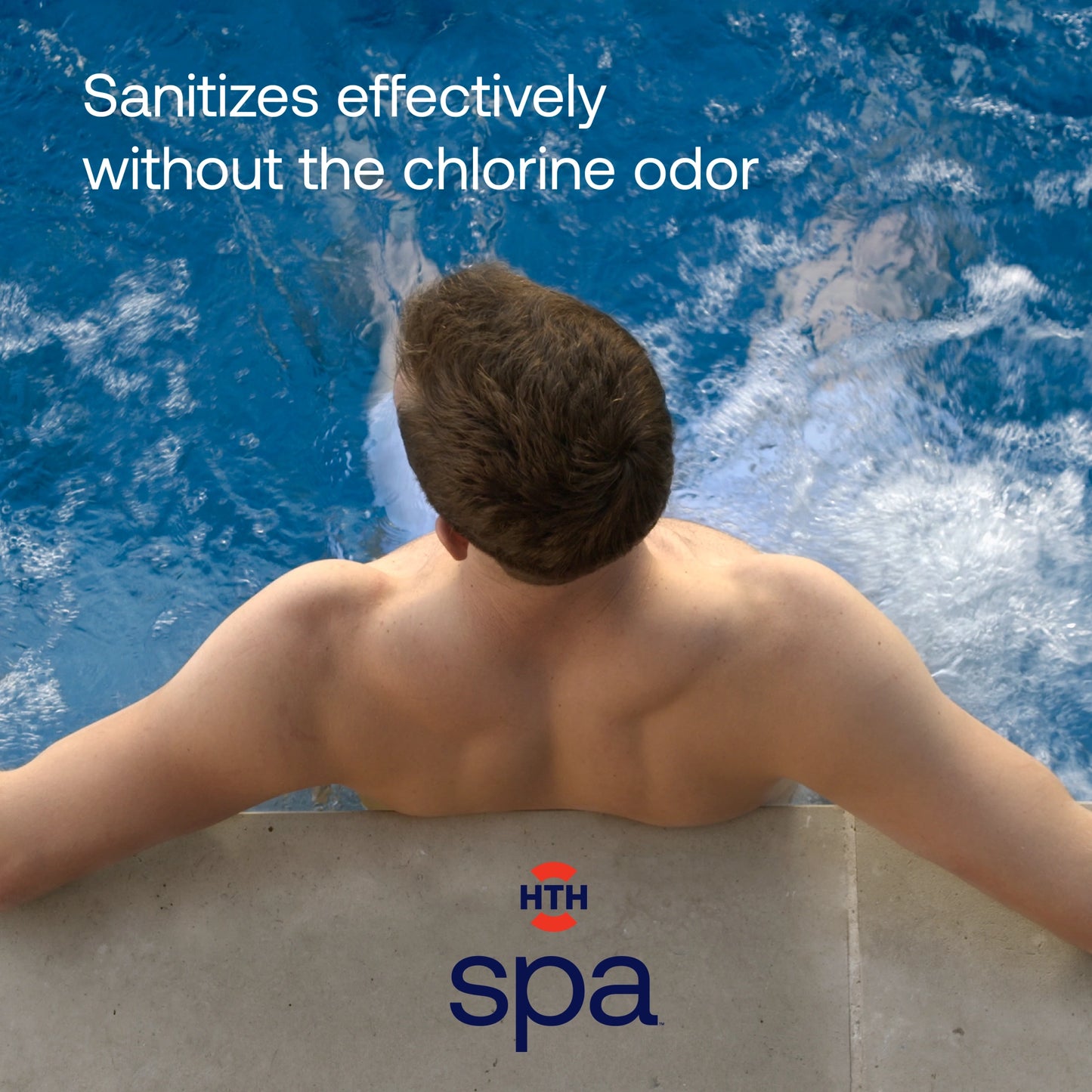 bromine hot tub sanitizing without chlorine odor