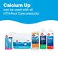 graphic showing calcium up with other hth products