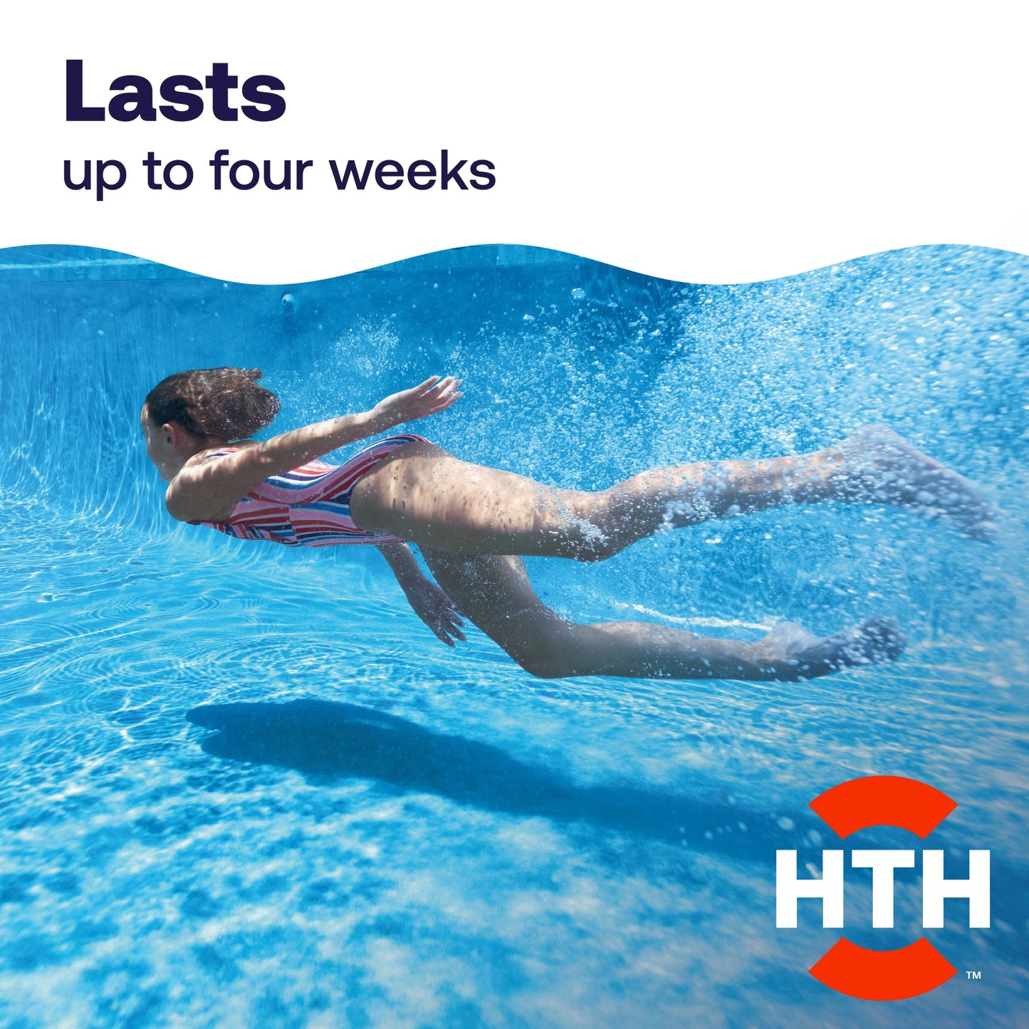 swimmer highlights pool chlorine floater lasting four weeks