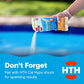 hand pours pool shock beside chlorine tablets pairing message