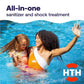 family enjoys all in one sanitizer and shock treatment