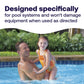chlorine tablets help protect equipment while family swims