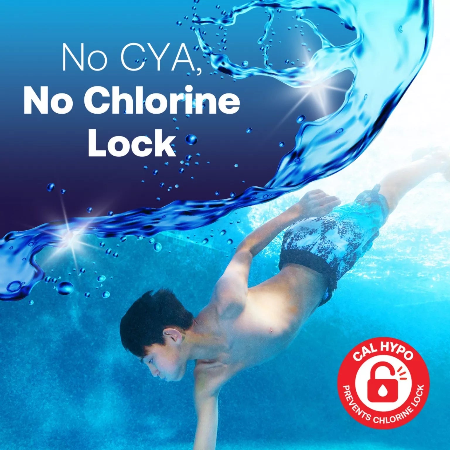 cal hypo tablets contain no cya or stabilizer