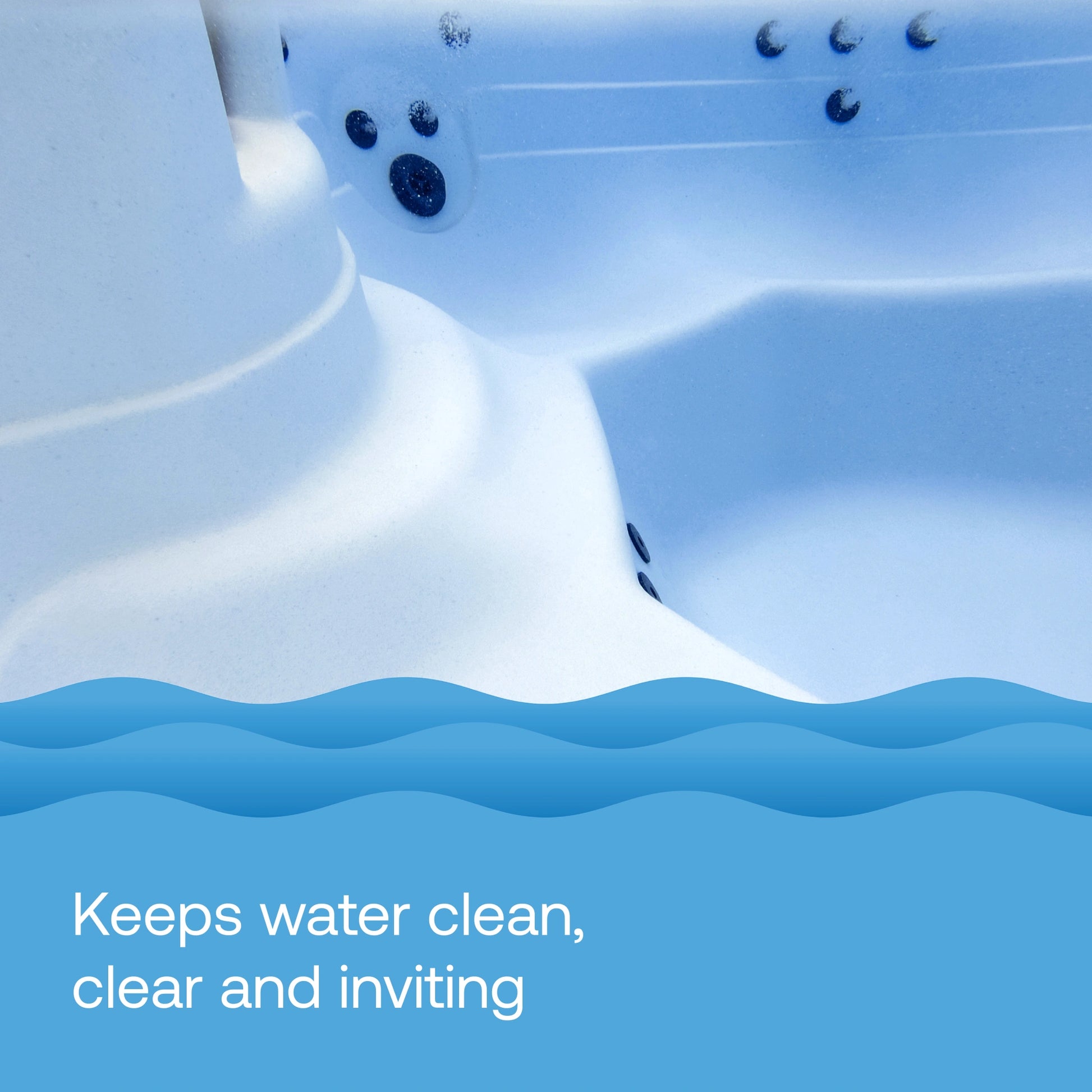 spa sanitizer keeps hot tub water clean clear inviting