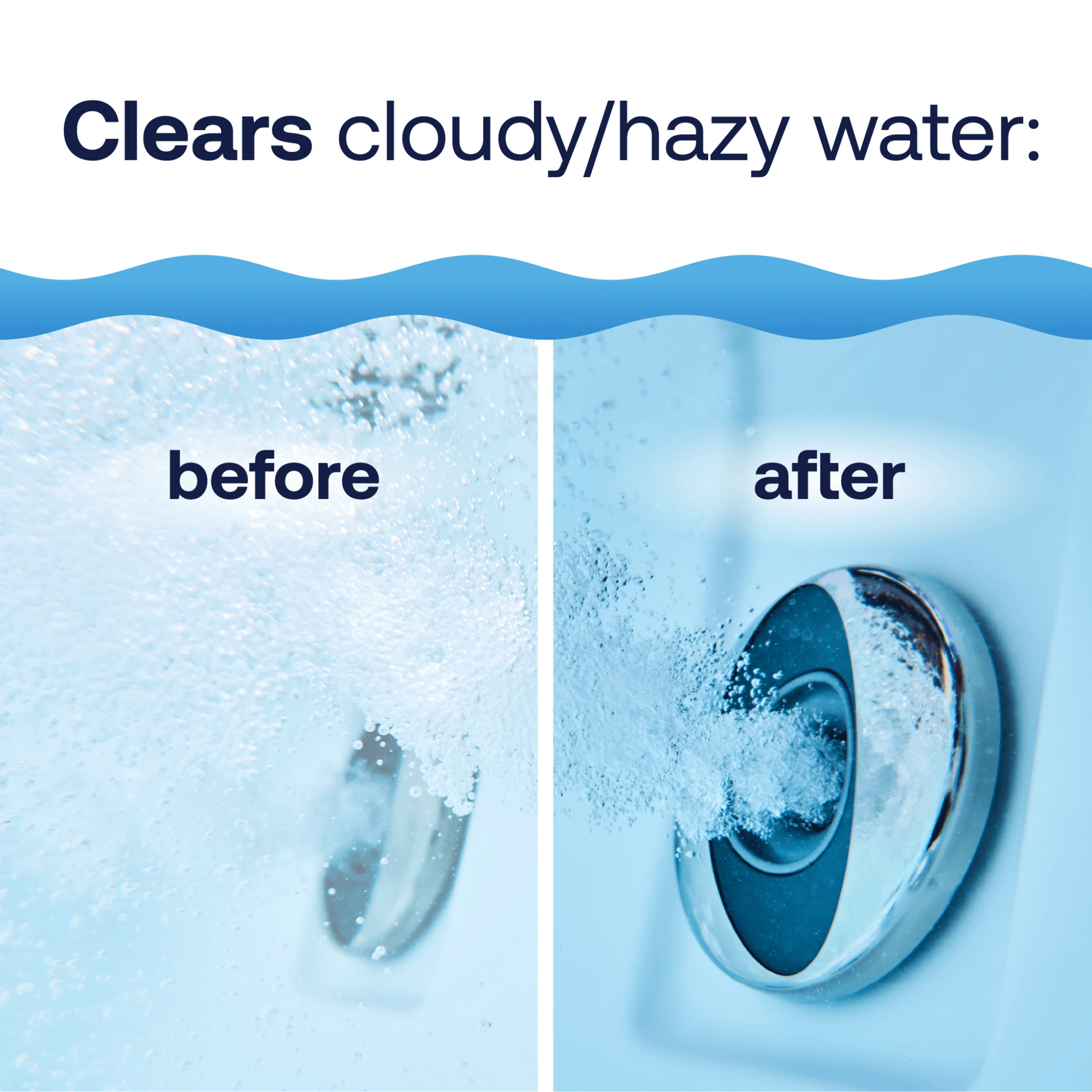 spa defoamer clears cloudy hazy hot tub water