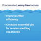 concentrated spa clarifier improves filtration with essential oils