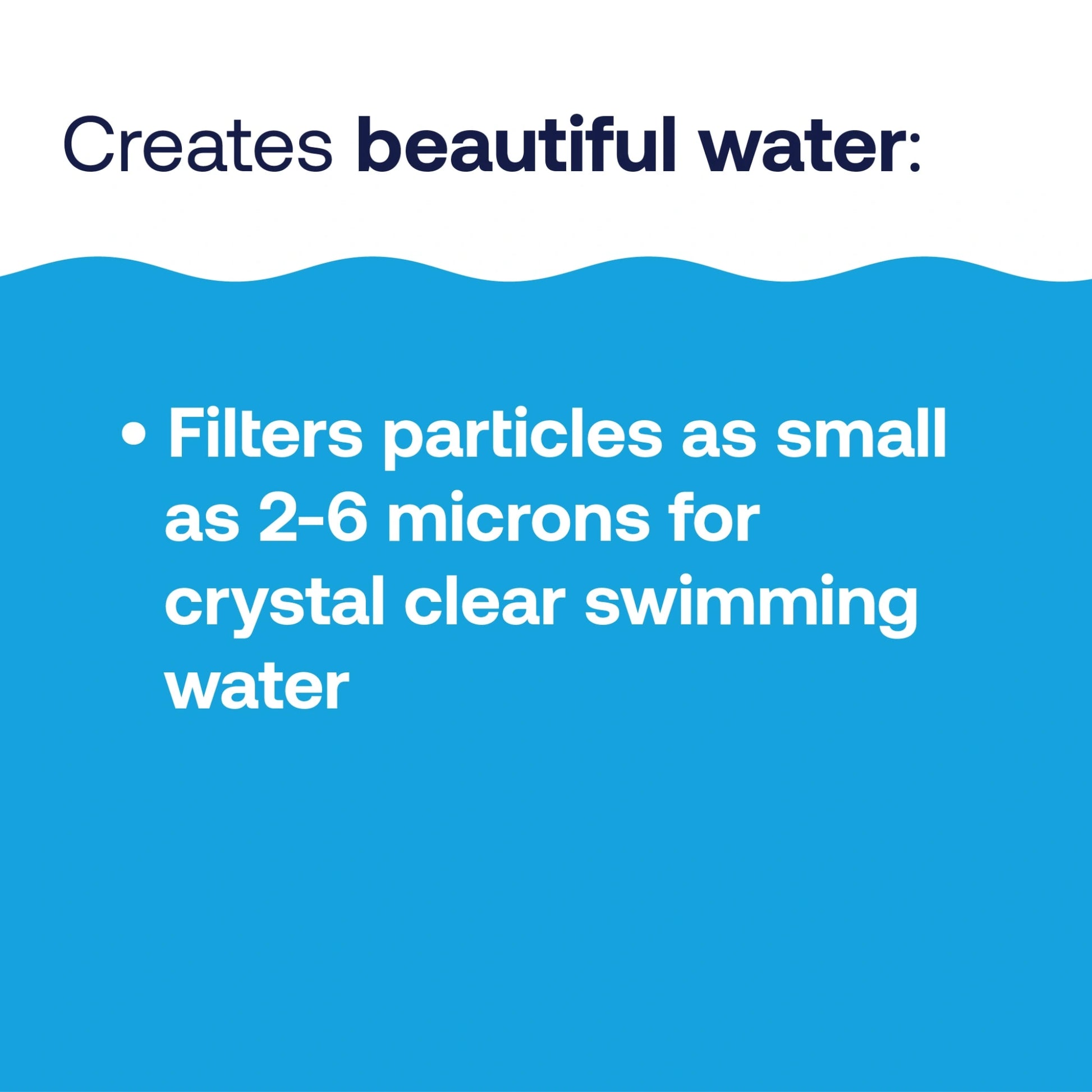 diatomaceous earth pool filter creates crystal clear water