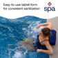 easy-to-use spa bromine tablets for consistent sanitization